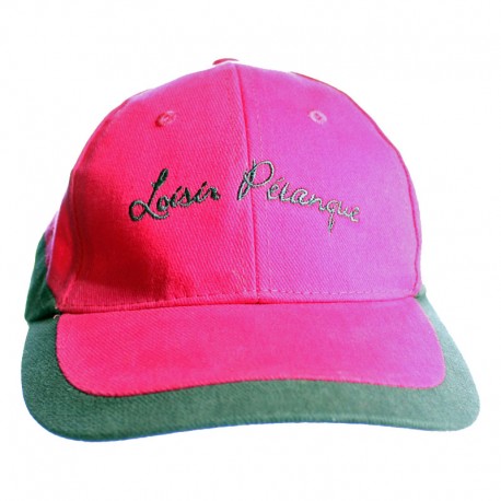 Casquette fuchsia Loisir Pétanque